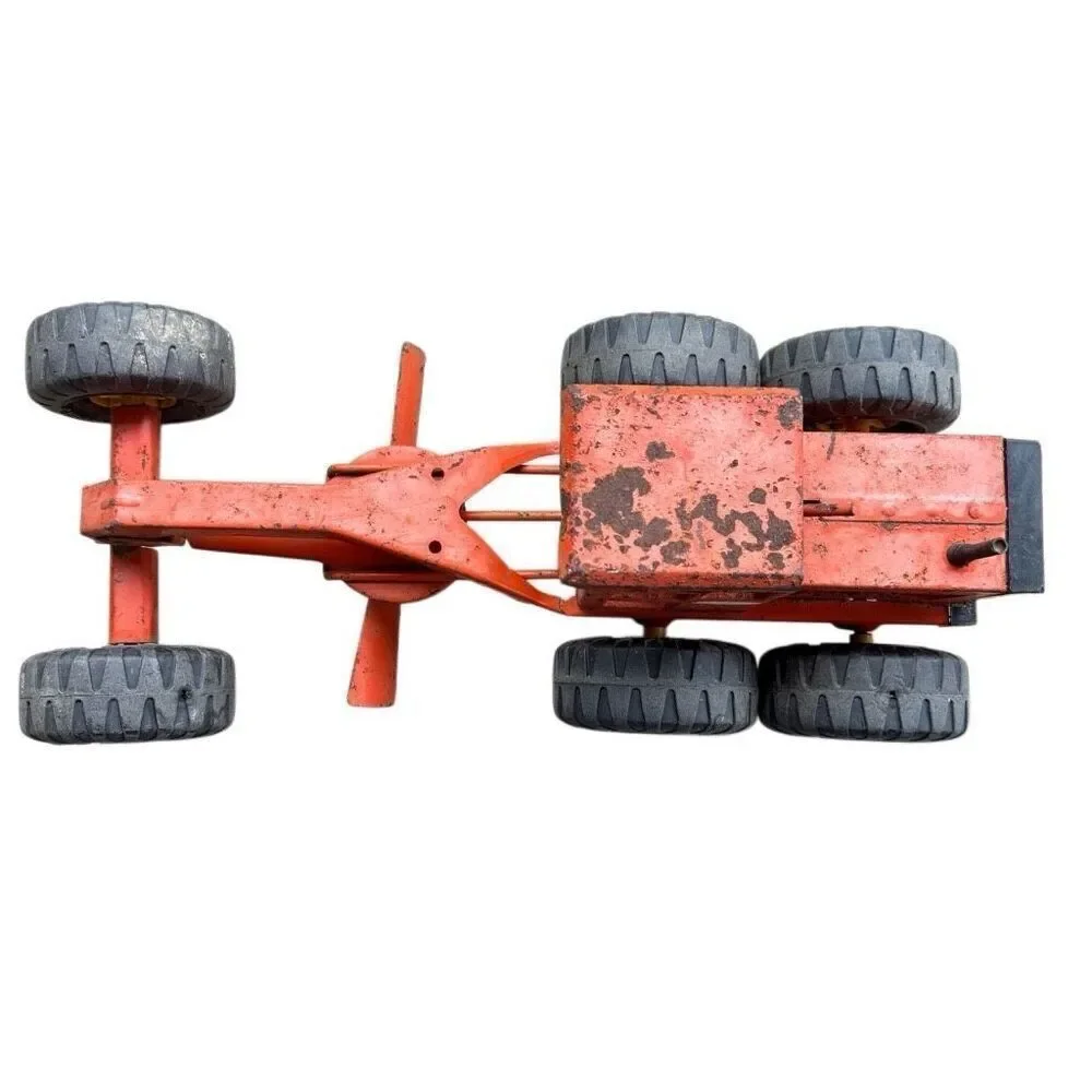 Vintage Tonka Orange Grader MR-970